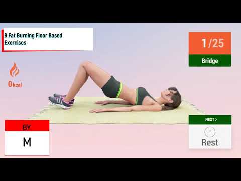 9 Fat Burning Floor Based Exercises/9 ცხიმის წვა იატაკზე დაფუძნებული ვარჯიშები